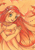 KAKAO / ACEO #019 - Golden Princess
