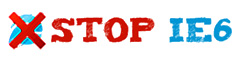 Stop Internet Explorer 6!