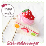 Kuchen Schlüsselanhänger