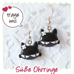 Katzen Ohrringe