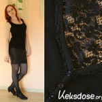 Top mit Spitze