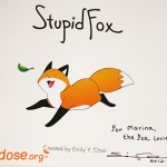 StupidFox Buch - Widmung