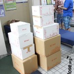 Fertig verpackte Pakete