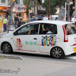 Auch in Akihabara findet man Autos mit Animecharakteren