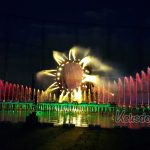 Licher- und Fountain Show im Yomuiriland