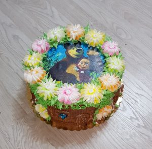 Minikeks 3 Jahre - Torte